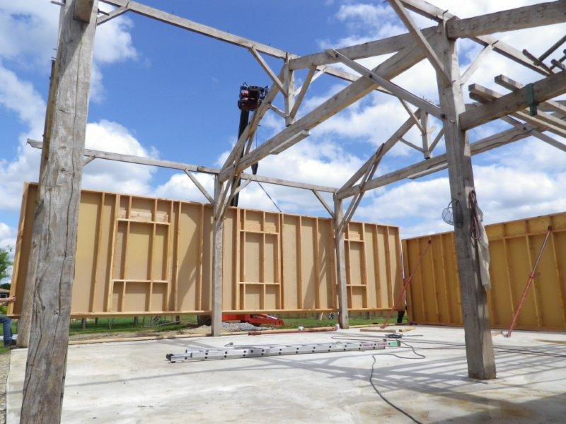 La valorisation d'une grange à Chantecorps (79)